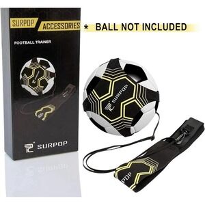 Soccer/Volleyball/Rugby Trainer, Football Kick Throw Solo Practice Training Aid